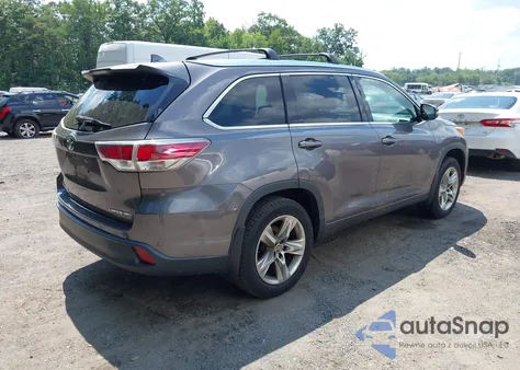 2016 Toyota Highlander Limited V6 from USA, damaged, VIN 5TDDKRFHXGS247773